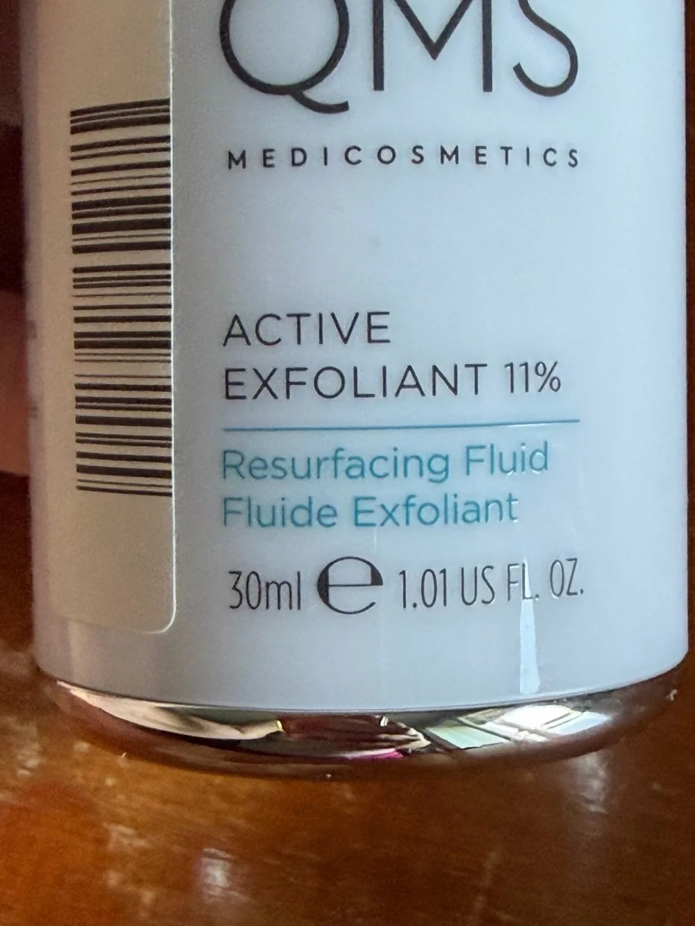 QMS Active Exfoliant 11% Resurfacing Fluid